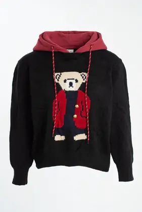 Malha urso c/capuz